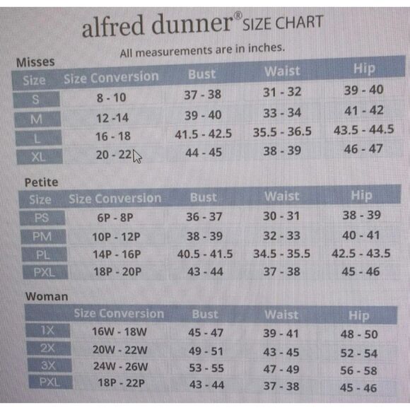 ALFRED DUNNER Blue Plus Sz 3X Textured Stretchy Removeable Mock Necklace Shirt - Picture 6 of 6